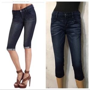 J Brand Dark Blue Crop Size 26